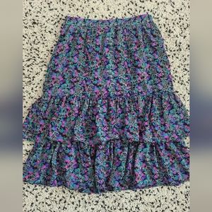 Vintage Floral Skirt